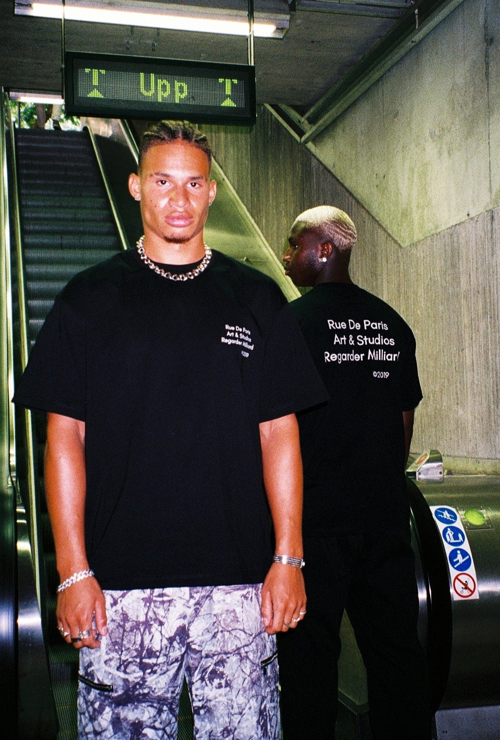 RUE DE PARIS T-SHIRT - BLACK