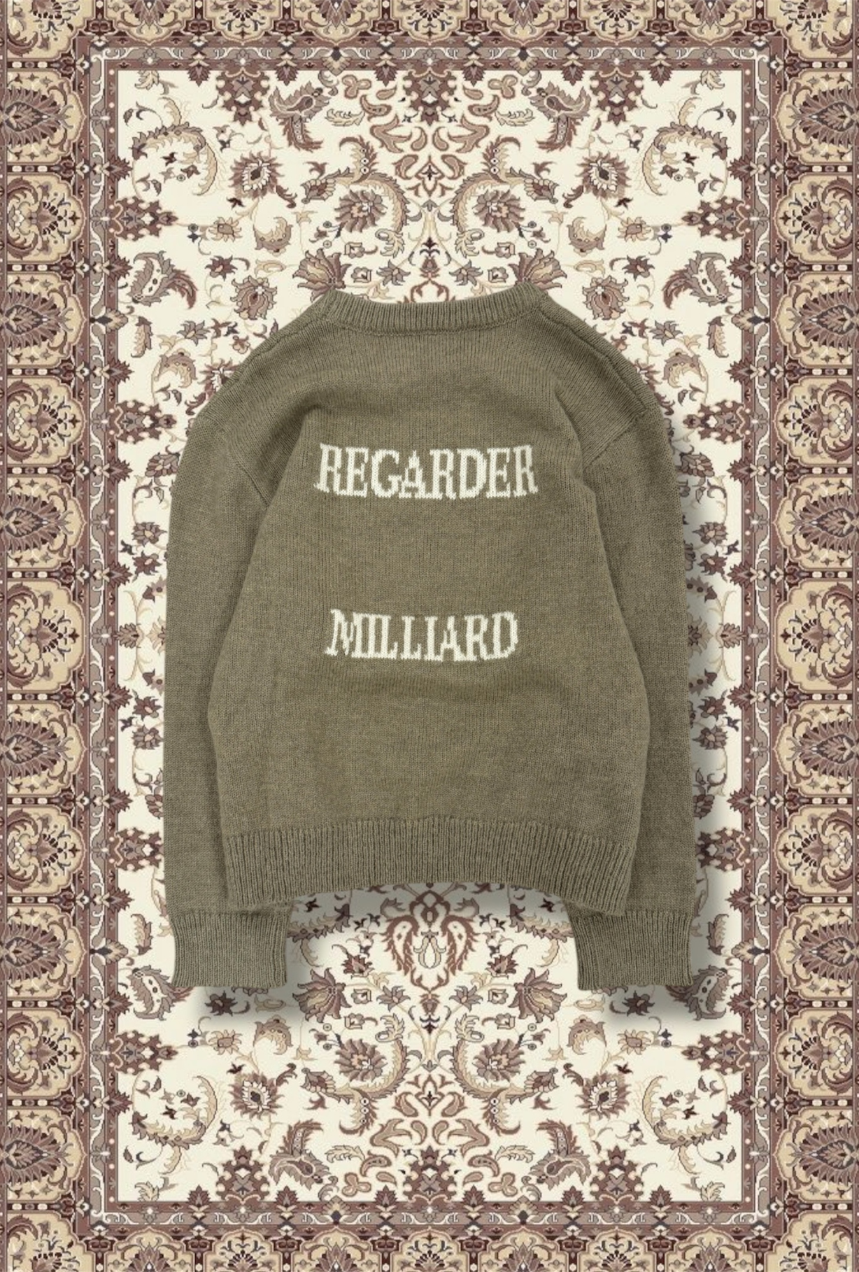 CAPPUCCINO SWEATER - KHAKI