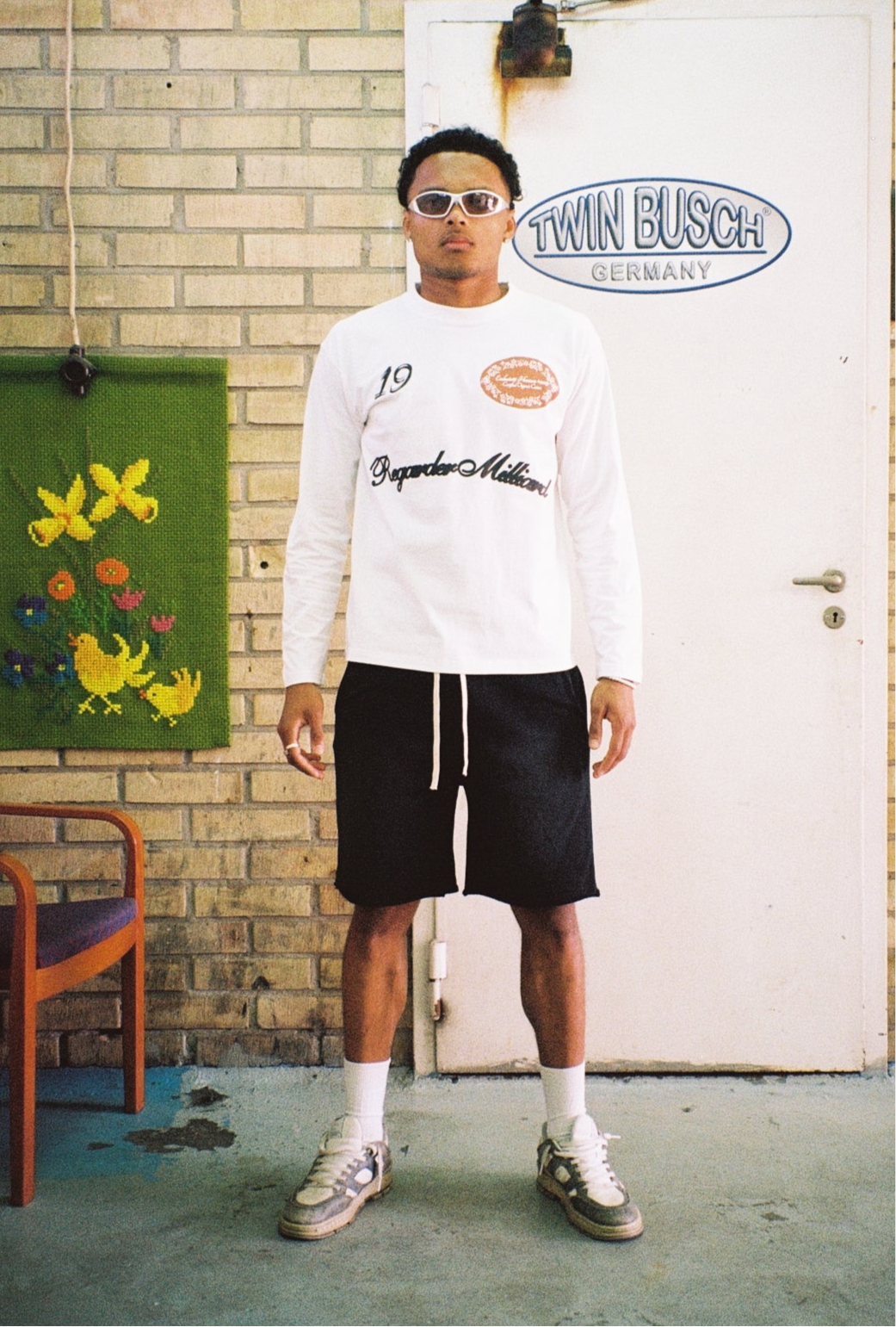 TRACKSTAR LONGSLEEVE - WHITE