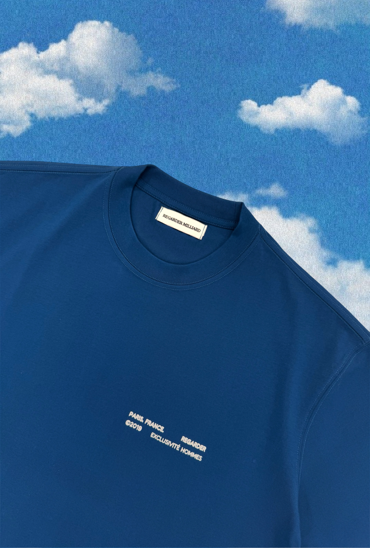 LE BLUE T-SHIRT - BLUE