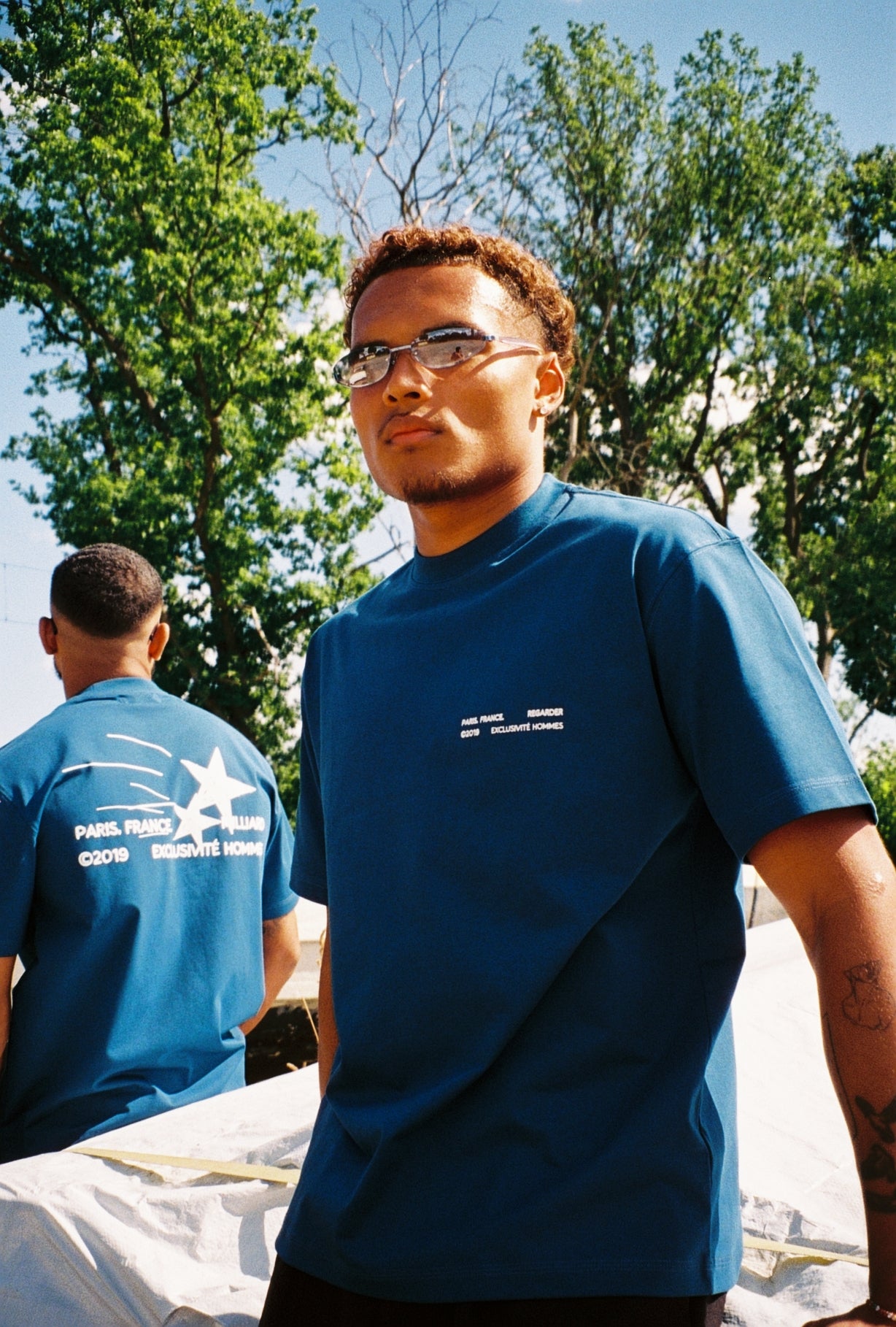 LE BLUE T-SHIRT - BLUE