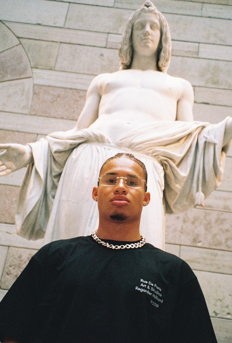 RUE DE PARIS T-SHIRT - BLACK