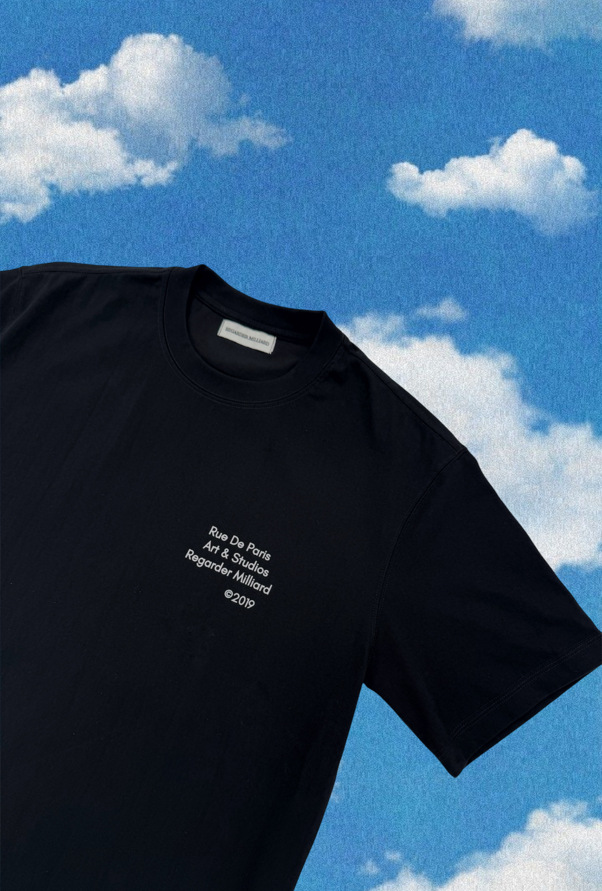 RUE DE PARIS T-SHIRT - BLACK