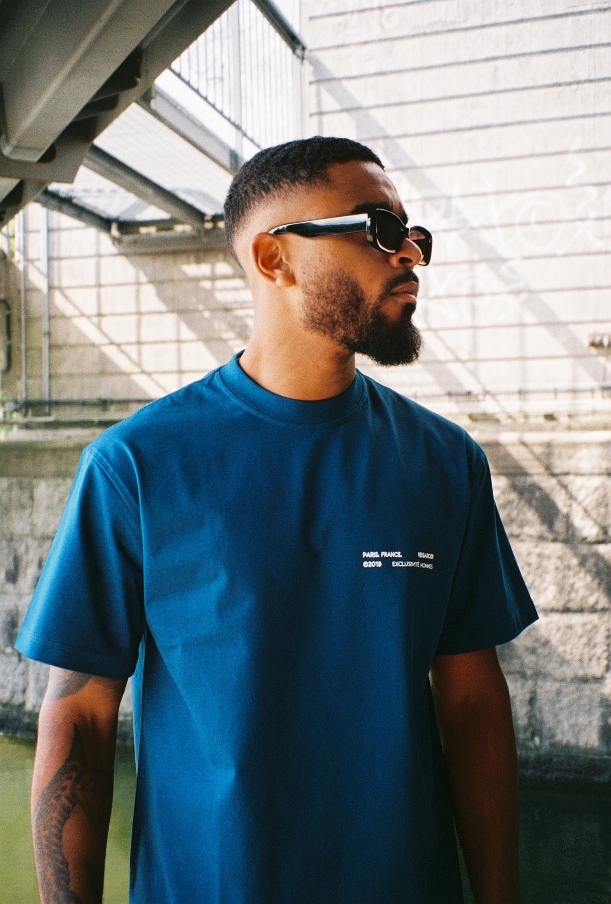 LE BLUE T-SHIRT - BLUE