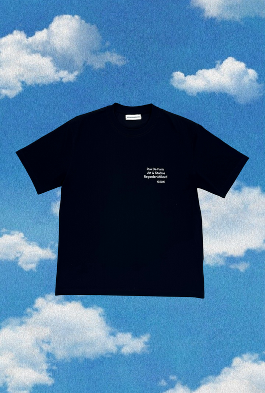 RUE DE PARIS T-SHIRT - BLACK