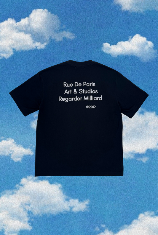 RUE DE PARIS T-SHIRT - BLACK