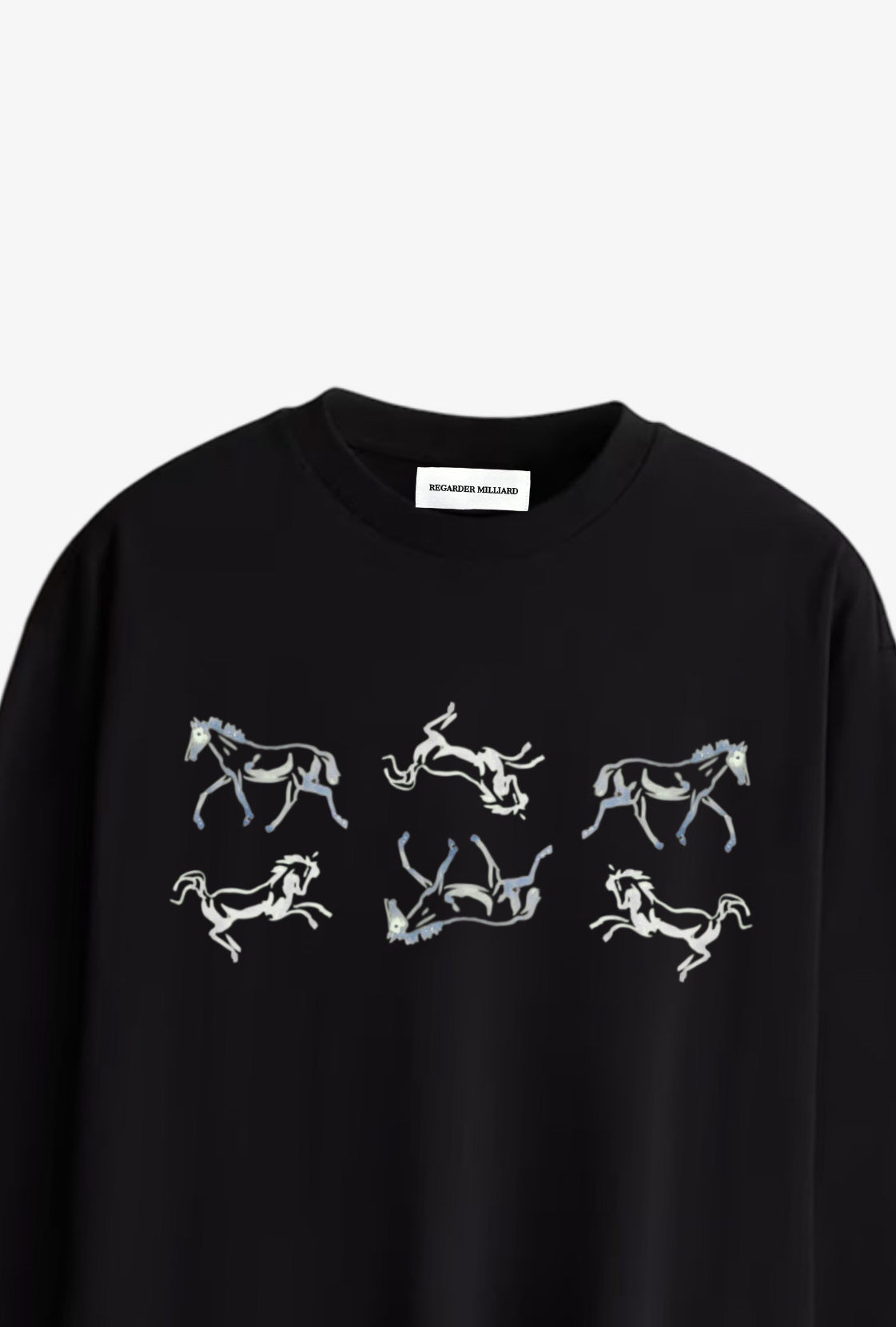 THE DERBY RACE LONGSLEEVE - BLACK