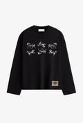 THE DERBY RACE LONGSLEEVE - BLACK