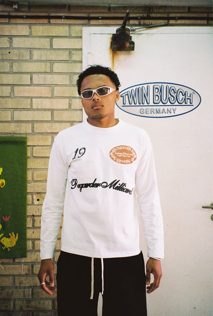 TRACKSTAR LONGSLEEVE - WHITE