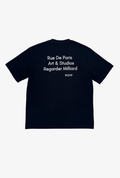 RUE DE PARIS T-SHIRT - BLACK