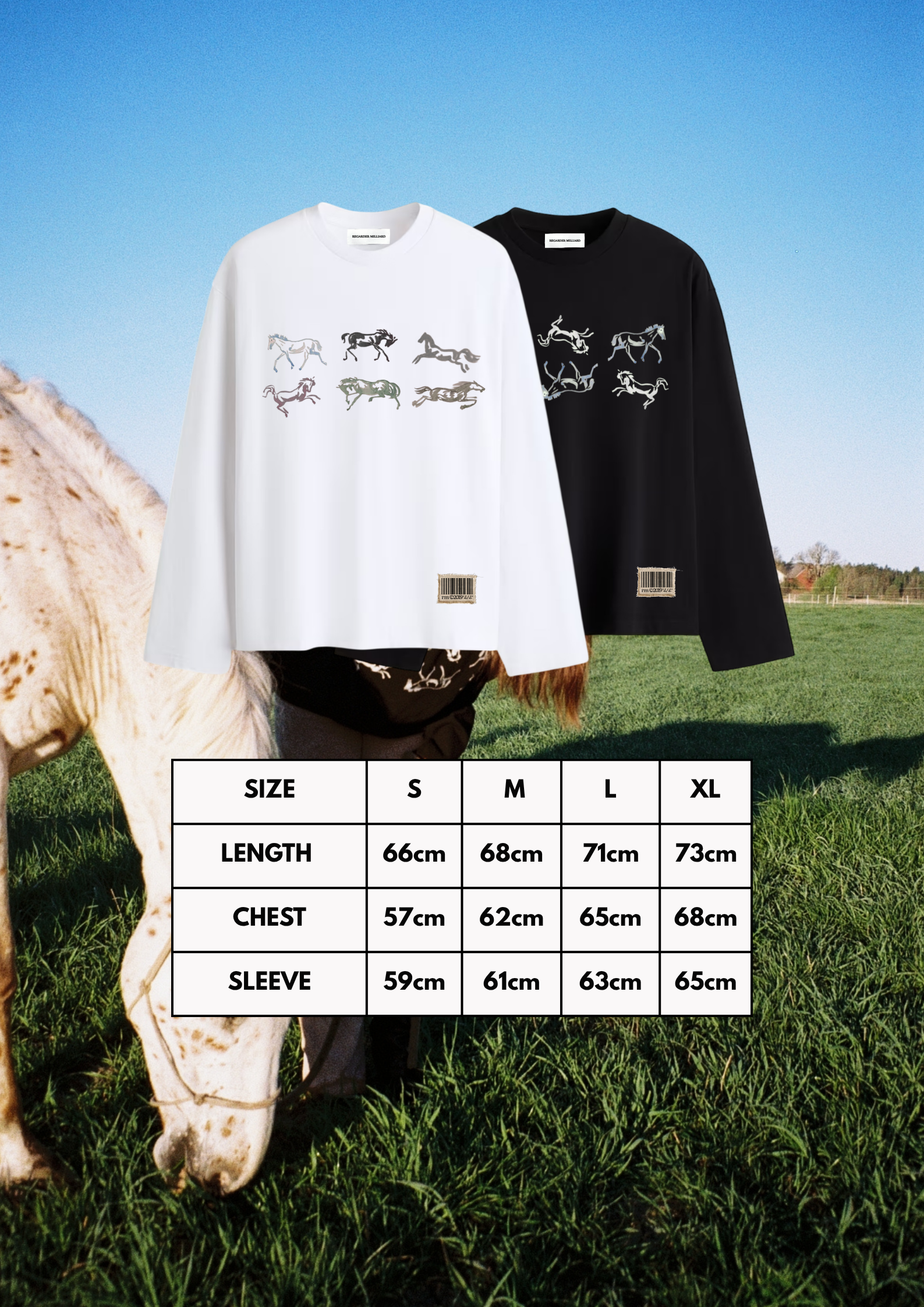 THE DERBY RACE LONGSLEEVE - BLACK