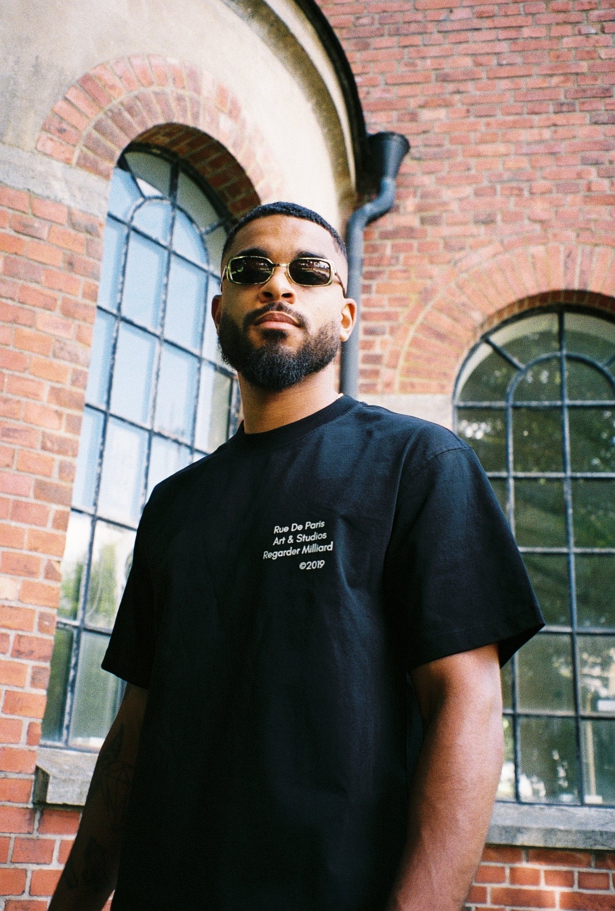 RUE DE PARIS T-SHIRT - BLACK