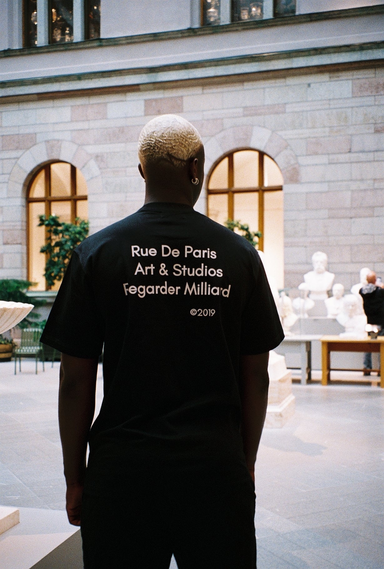 RUE DE PARIS T-SHIRT - BLACK