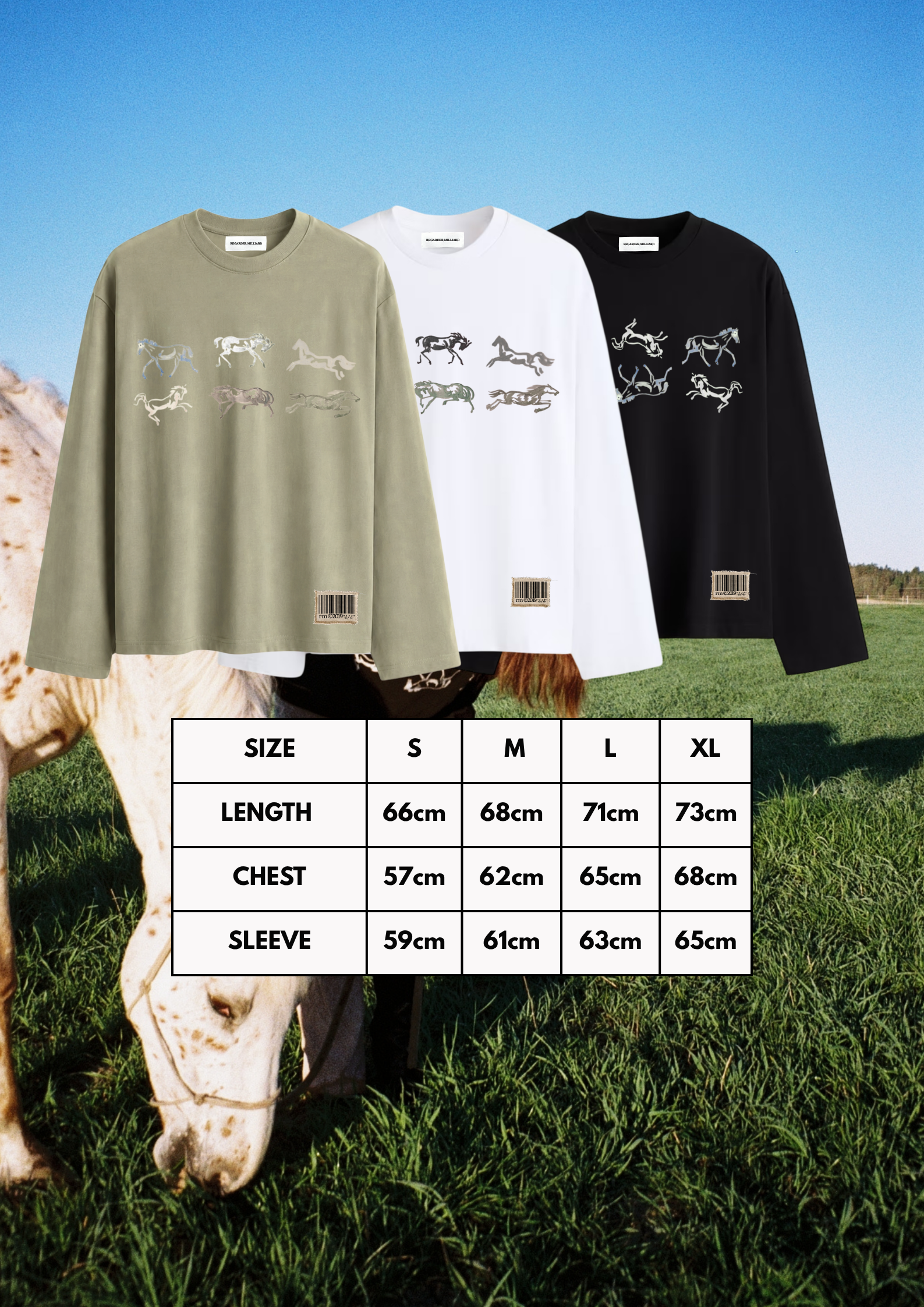 THE DERBY RACE LONGSLEEVE - BLACK