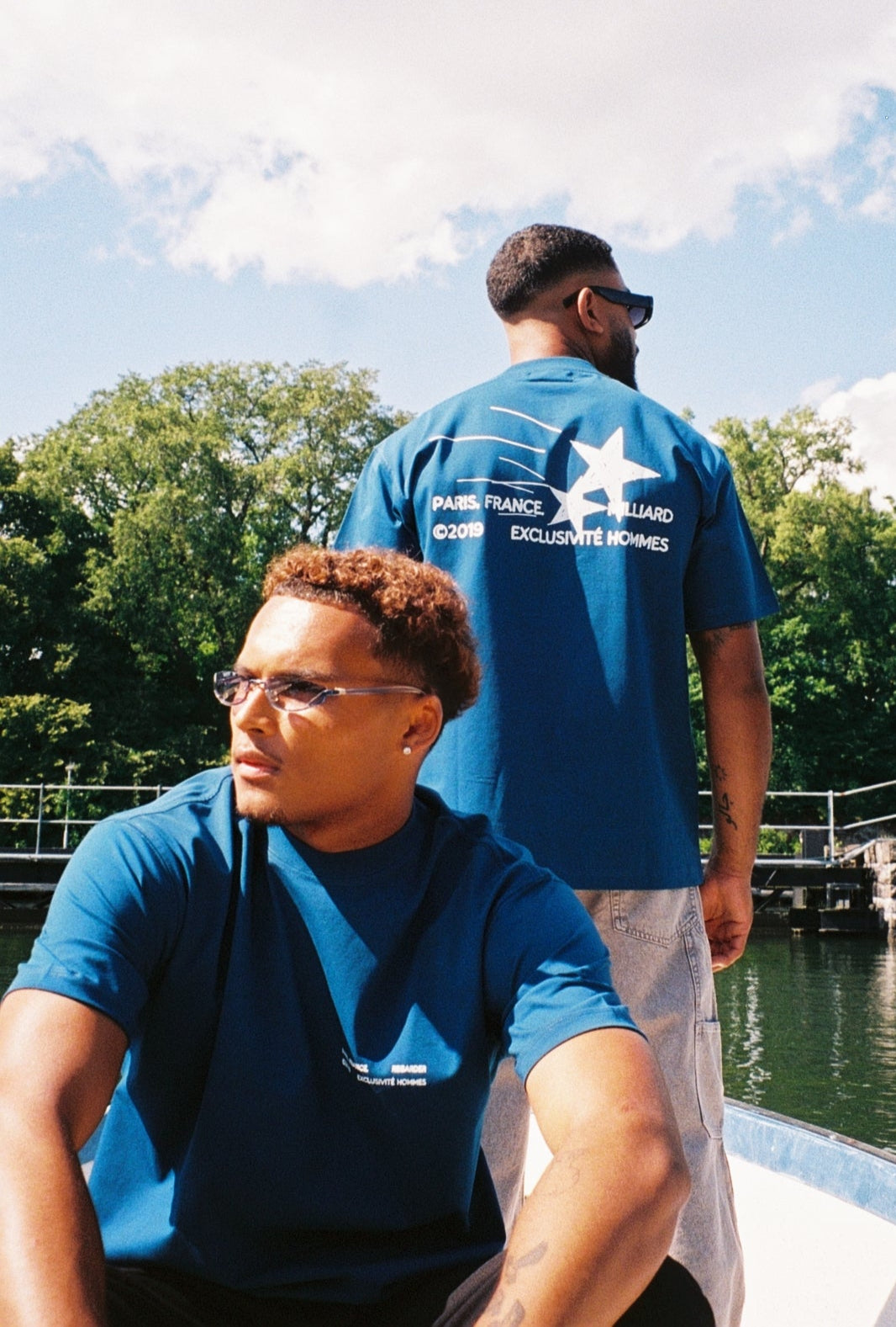 LE BLUE T-SHIRT - BLUE