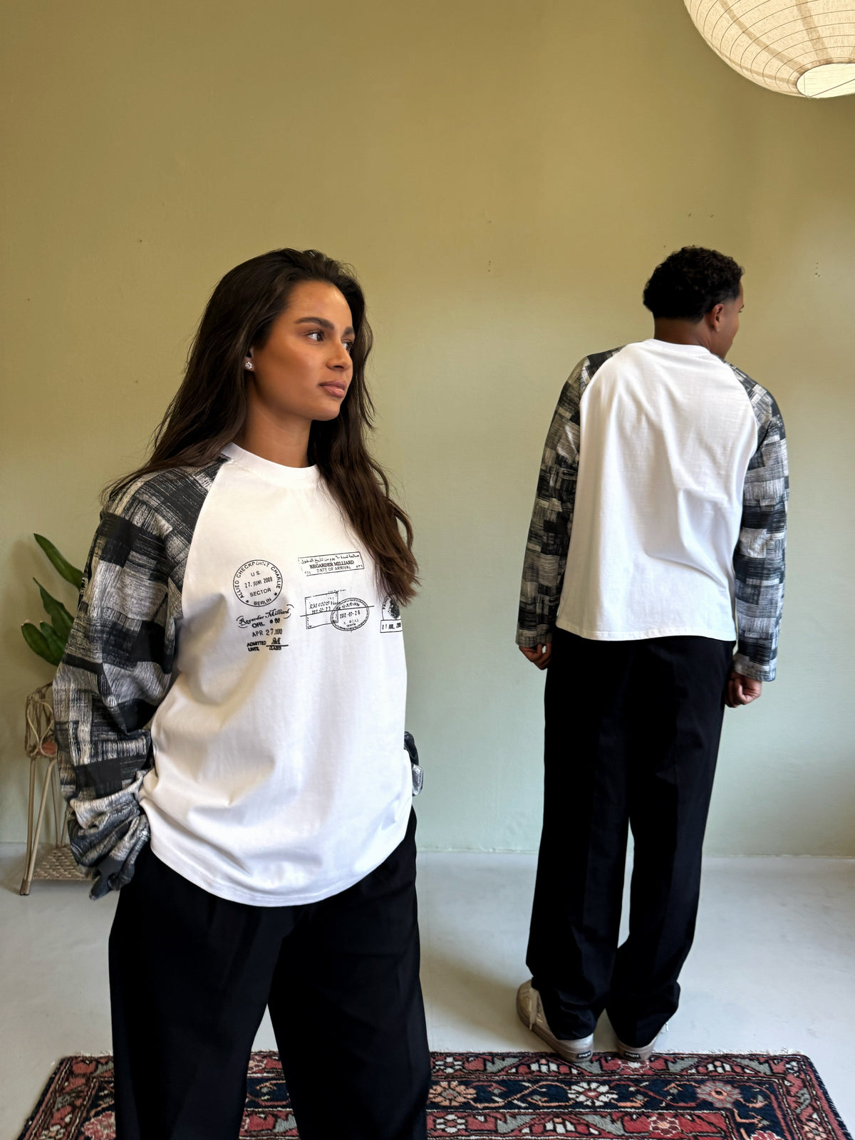 CHECKPOINT LONGSLEEVE - WHITE