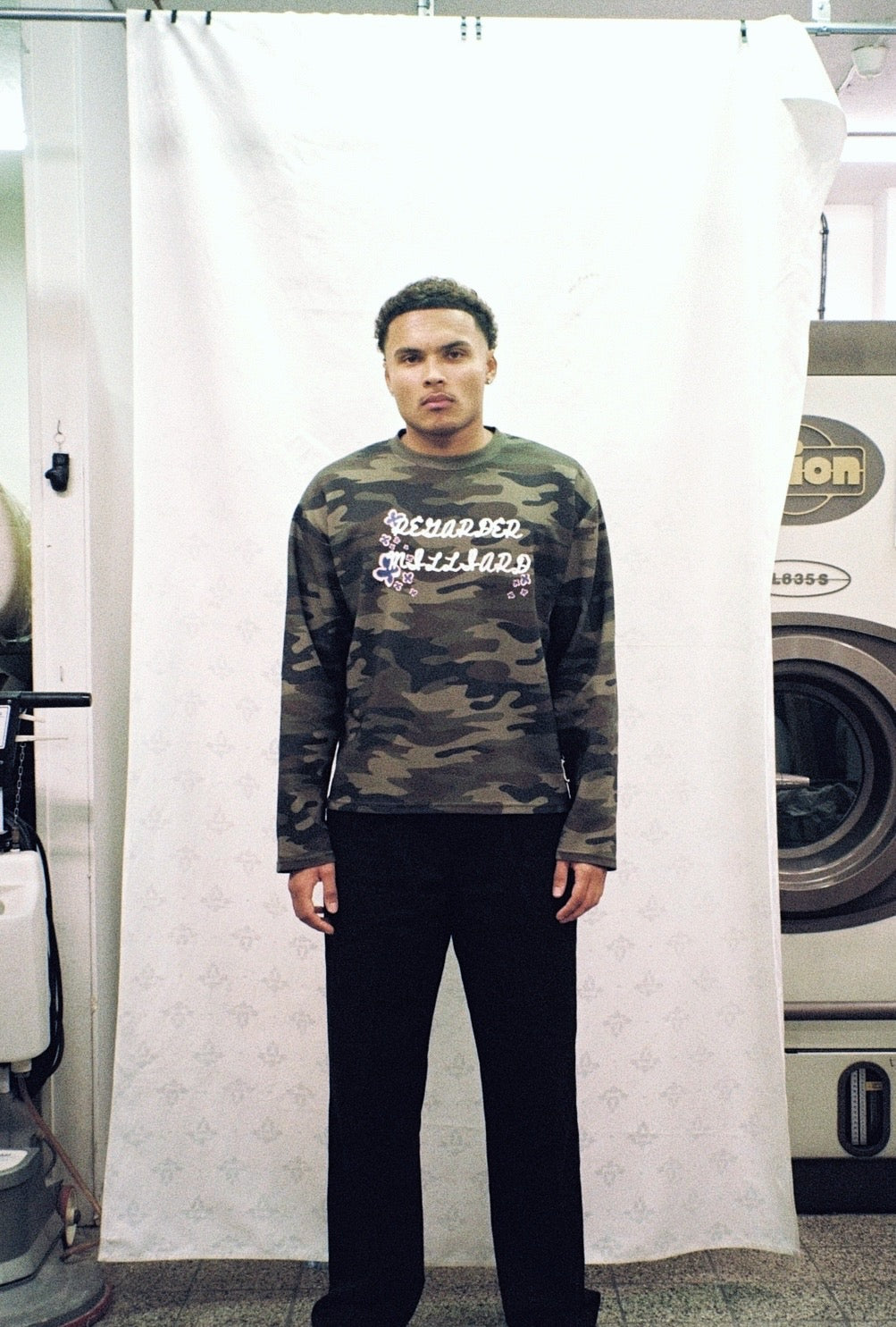 WAFFLE LONGSLEEVE - CAMO