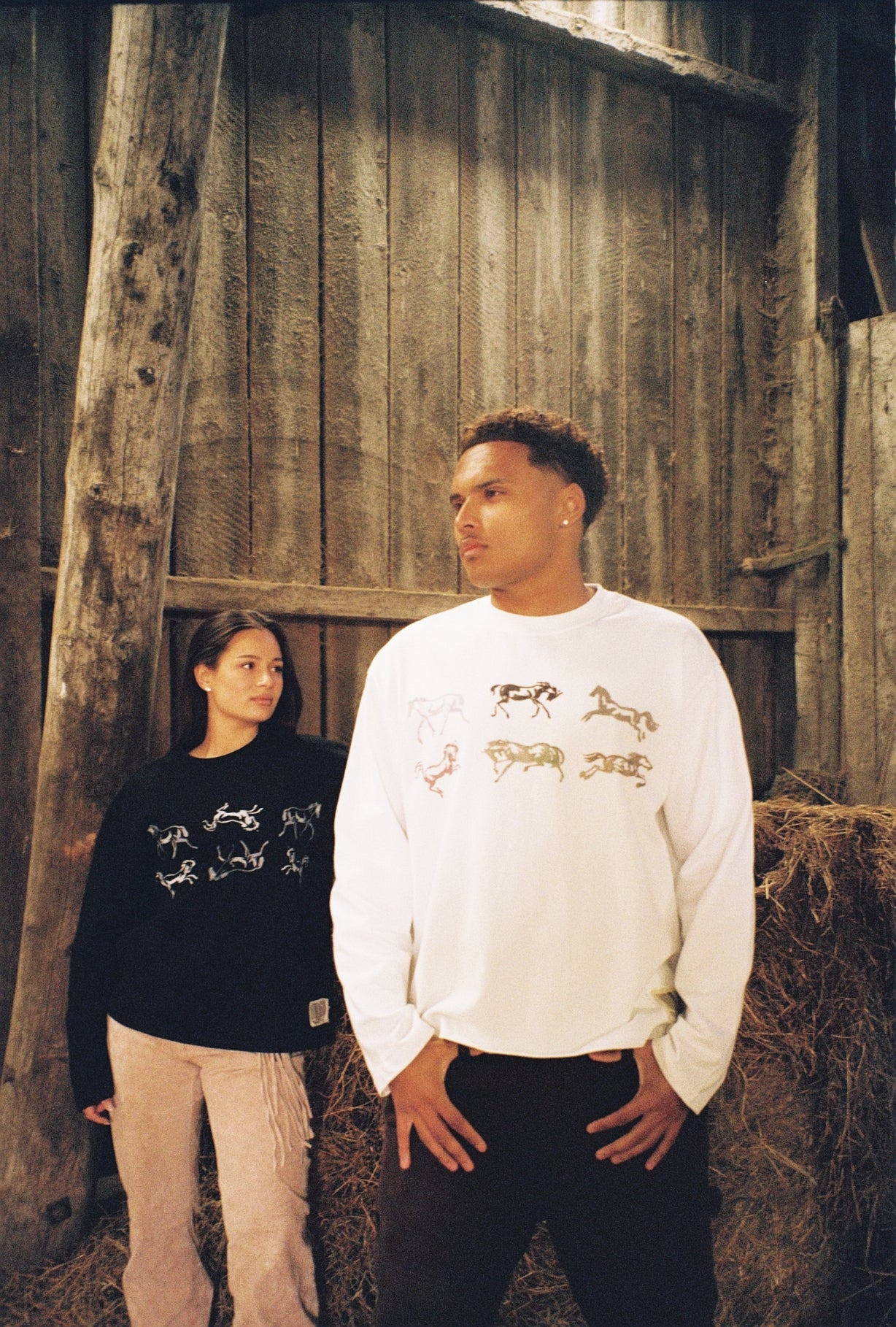 THE DERBY RACE LONGSLEEVE - WHITE