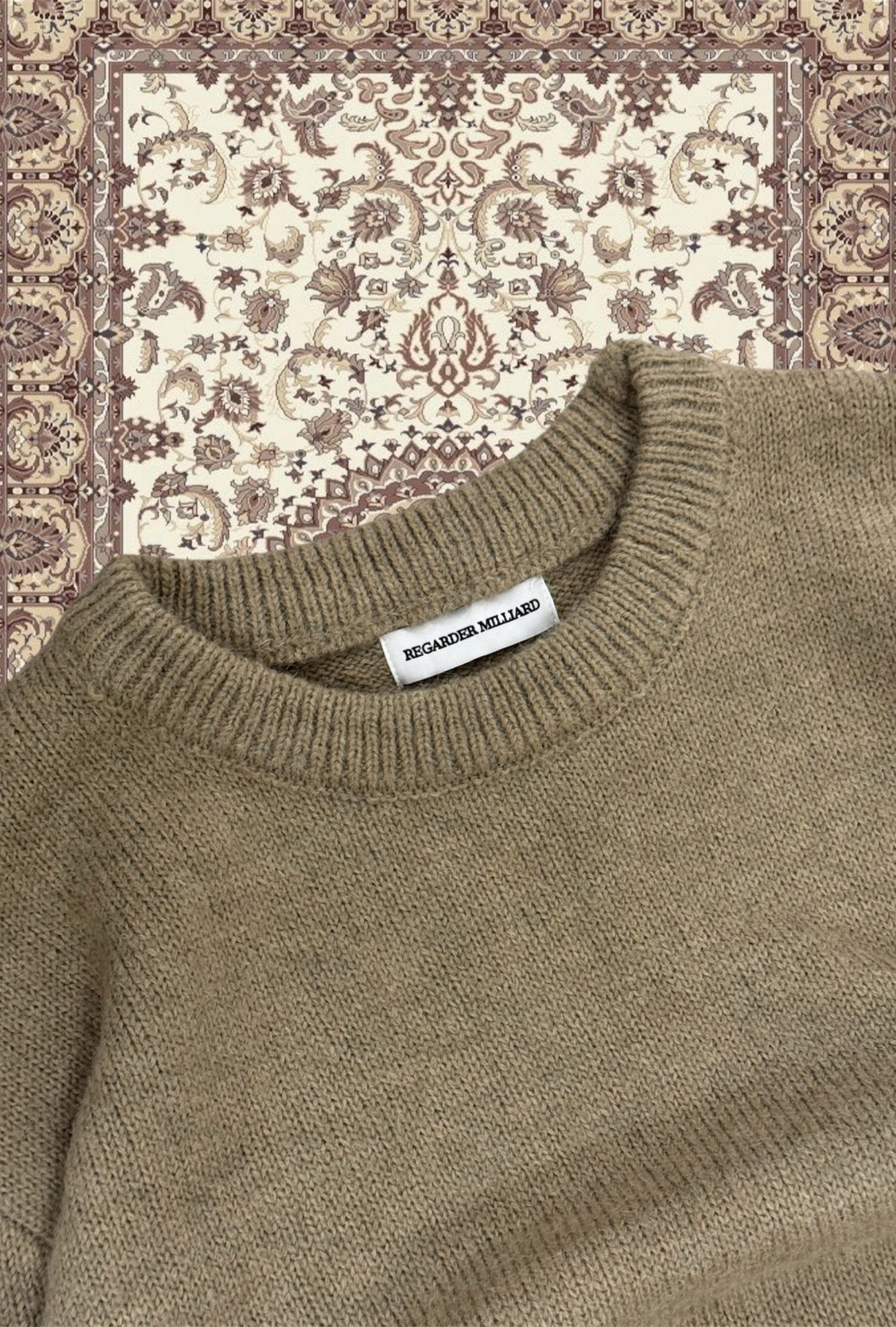 CAPPUCCINO SWEATER - KHAKI
